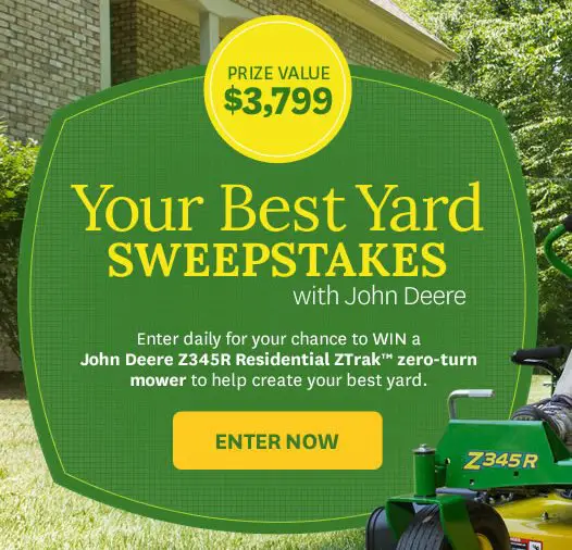 Your Best Backyard Sweepstakes