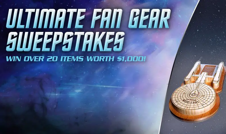 Your Chance to Win over $1,000 in Star Trek Gear!