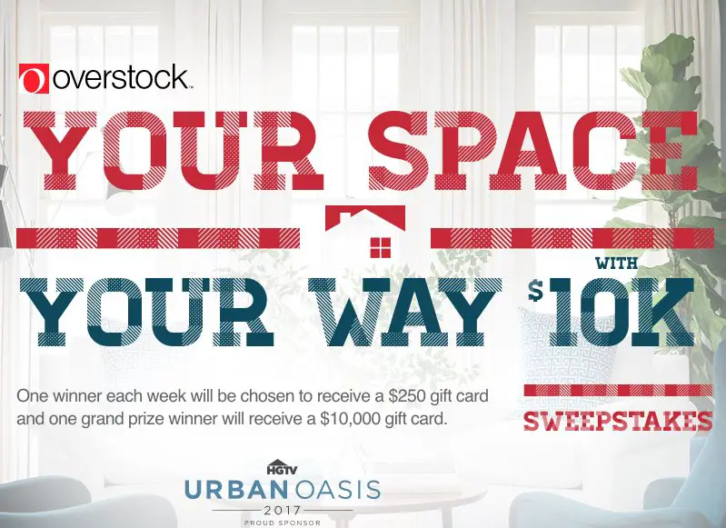 Your Space Your Way $10K Giveaway
