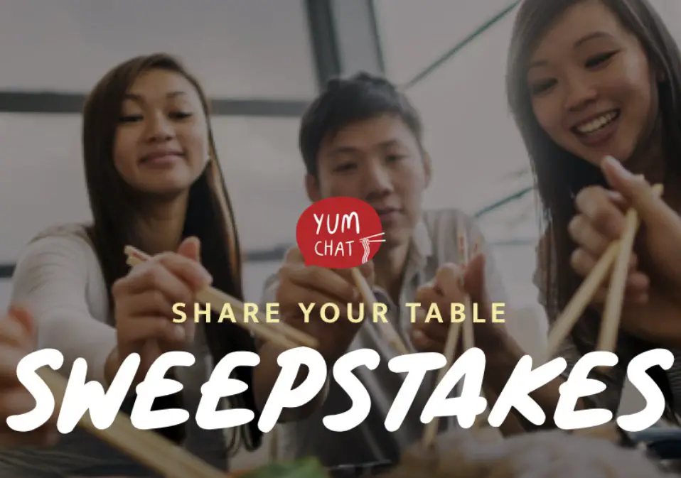 Yum Chat Sweepstakes