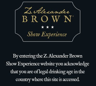 Z. Alexander Brown Show Giveaway