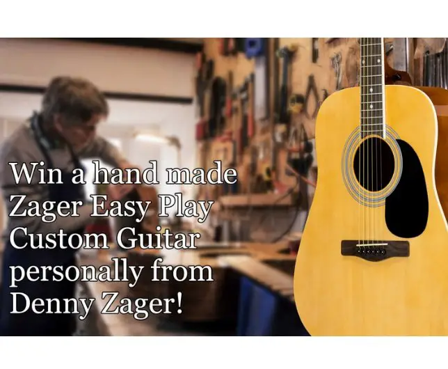Zager Guitar Giveaway - Win a Custom Made Guitar and More