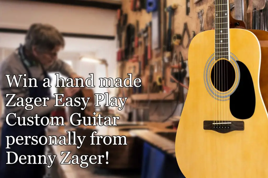 Zager Guitar Giveaway - Win A Zager Easy Play Custom Guitar + More