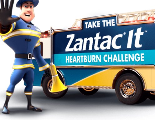 Zantac It Heartburn Challenge Sweepstakes