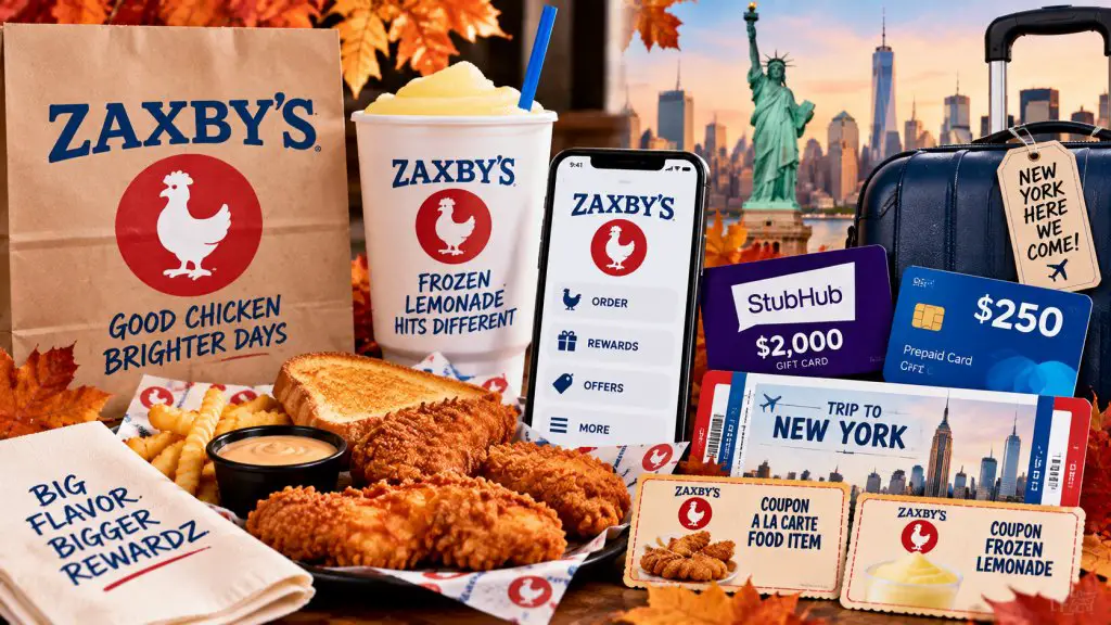 Zax Go Big Rewardz Challenge Fall Sweepstakes – Win Gift Cards, Free Trips + More (809 Winners)