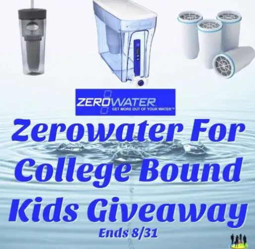 Zerowater For College Bound Kids