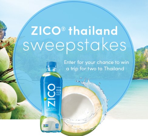 Zico Thailand Sweepstakes