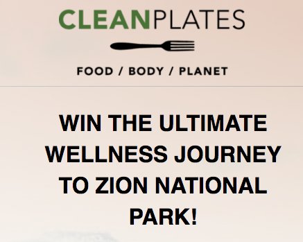 Zion Resort Sweepstakes
