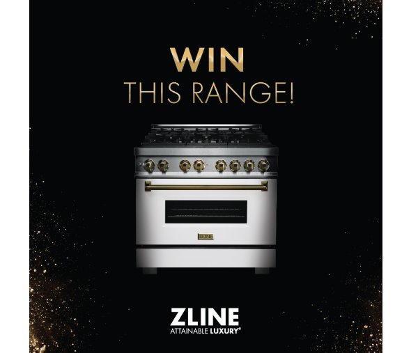 ZLINE Kitchen & Bath Range Giveaway - Win A Dual Fuel Range