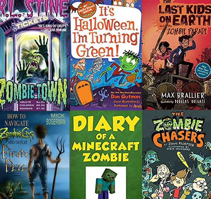 Zombie-themed Halloween Books Sweepstakes