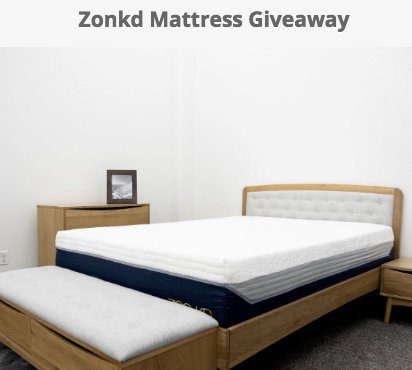 Zonkd Mattress Giveaway