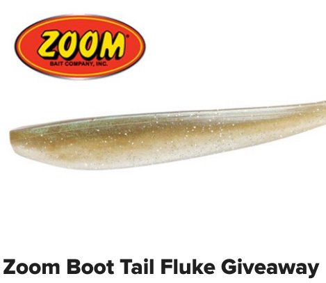 Zoom Boot Tail Fluke Giveaway
