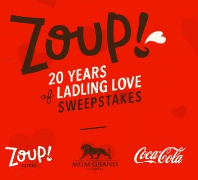 Zoup! 20 Years of Ladling Love Sweepstakes